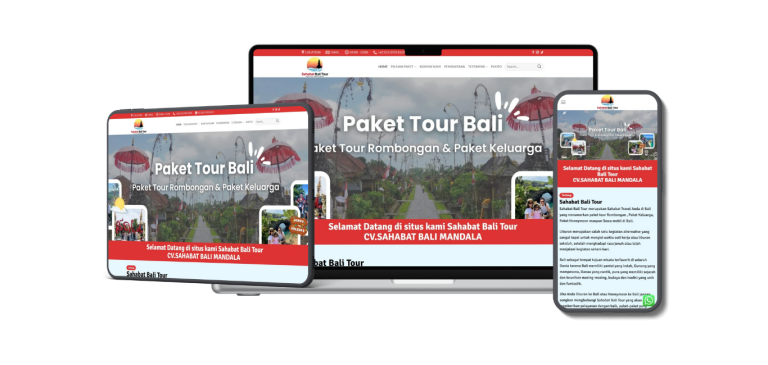 Portofolio Pembuatan sahabatbalitour